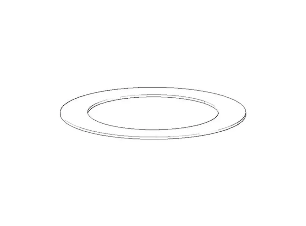 DORNBRACHT Dichtung NBR 70 ERSATZTEILE 091406010 80,0 x 56,5 x 1,0 mm, 09140601090 Galeriebild 1
